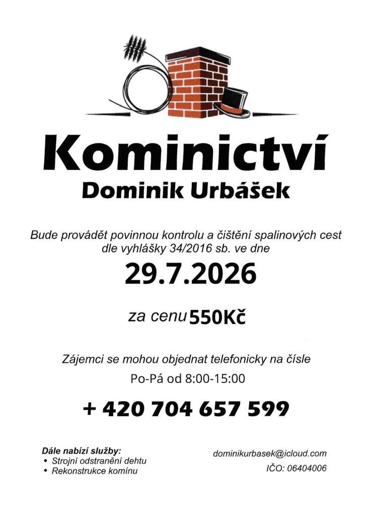 oznámení